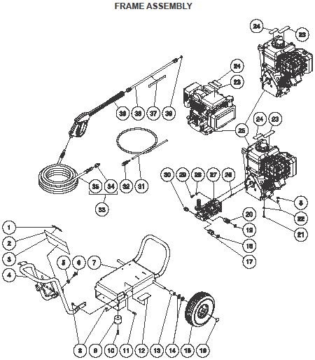 WP-2400-3MBB Parts, pump, repair kit, breakdown & owners manual.